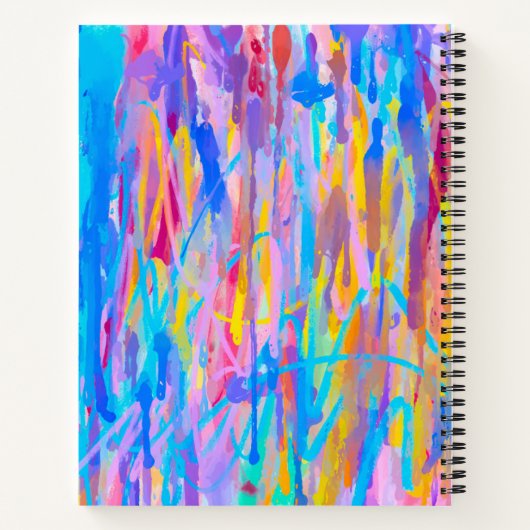 Carnet Cascade vibrante (Dos)