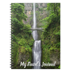 Carnet Cascades Dans La Forêt