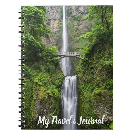 Carnet Cascades Dans La Forêt (Devant)