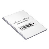 Carnet Casino Night Poker Royal Straight Flush Spades (Côté Droit)