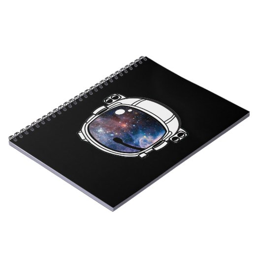 Carnet Casque d'astronaute spatiale (Côté gauche)