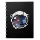 Carnet Casque d'astronaute spatiale (Devant)