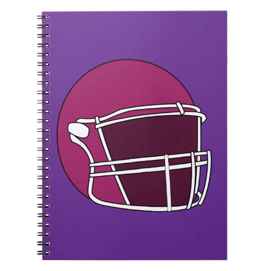 Carnet Casque de football (Devant)