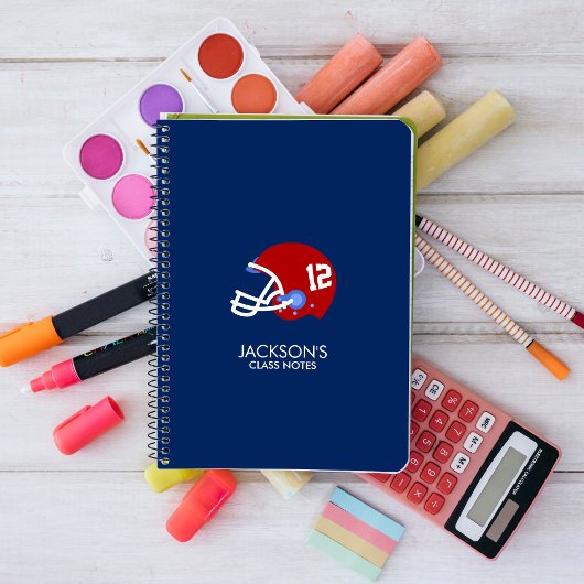 Carnet Casque de football