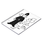 Carnet Casque de l'horloge du policier (Côté gauche)