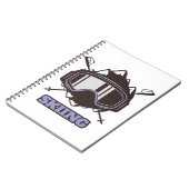 Carnet Casque de ski cool (Côté gauche)