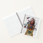 Carnet Casque d'oiseaux renard avec Artichoke (Intérieur)