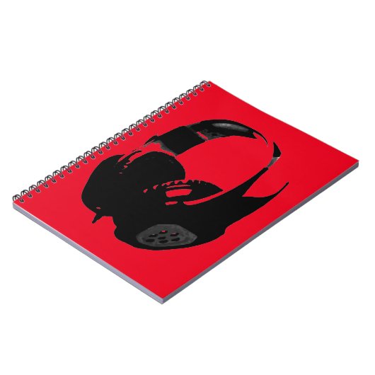 Carnet Casque Pop Art (Côté gauche)