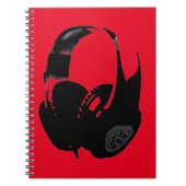Carnet Casque Pop Art (Devant)