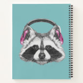 Carnet Casque Raccoon (Dos)