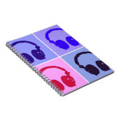 Carnet Casques Pop Art (Côté Droit)