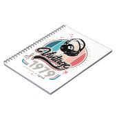 Carnet Casques vintages depuis 1979 (Côté gauche)