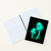 Carnet Casquette de Pixie psychédélique cyan brillant spi (Intérieur)