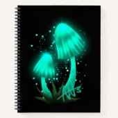 Carnet Casquette de Pixie psychédélique cyan brillant spi (Devant)