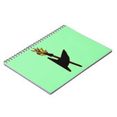 Carnet Casquette et balai de sorcière (Côté gauche)