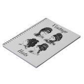Carnet Casquette vintage (Côté gauche)
