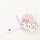 Carnet Casse-noisette Whimsical Pastel Rose Ballet de Noë (Intérieur)