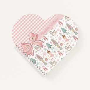 Carnet Casse-noisette Whimsical Pastel Rose Ballet de Noë