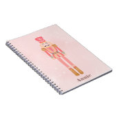 Carnet Casse-noix Noël rose Pastel mou (Côté Droit)