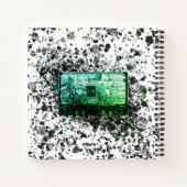 Carnet Cassette audio rétro (Dos)