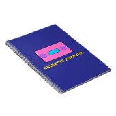 Carnet Cassette Forever - Retro Tape Pixel Art Design (Côté Droit)