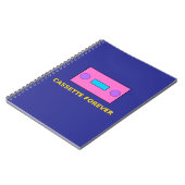 Carnet Cassette Forever - Retro Tape Pixel Art Design (Côté gauche)