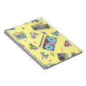 Carnet cassette vintage, roulettes : rétro (Côté Droit)