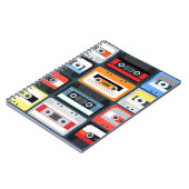 Carnet Cassettes compactes. Lot. plat d'illustration vint (Côté gauche)
