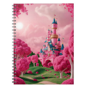 Carnet Castelo da linda criança Cinderela