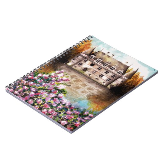 Carnet Castle watercolor notebook (Côté gauche)