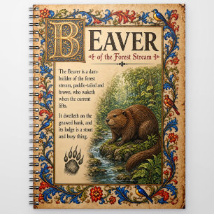 Carnet Castor, Art du Bestiaire Médiéval