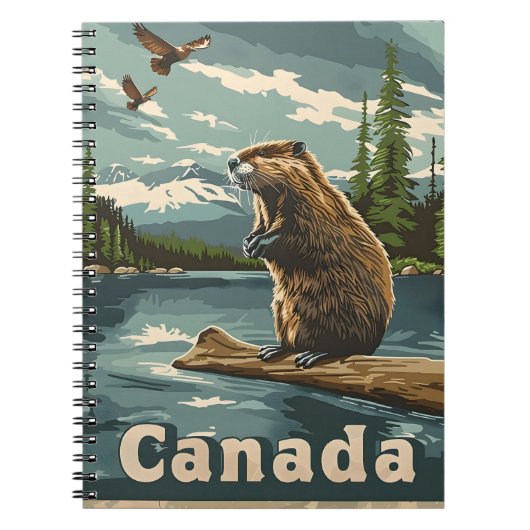 Carnet Castor Canada (Devant)