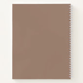 Carnet Castor (couleur solide) (Dos)