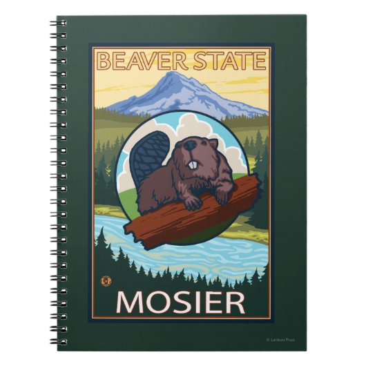 Carnet Castor & Mt Hood - Mosier, Oregon (Devant)