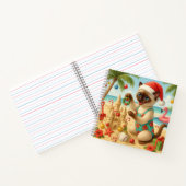 Carnet Cat Christmas Pool Party (Intérieur)