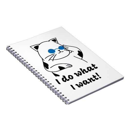 CARNET CAT COOL (Côté Droit)