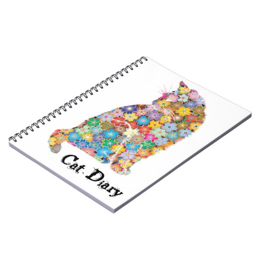 Carnet Cat diary (Côté gauche)