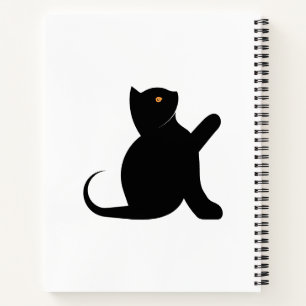 Carnet Cat dit bonjour