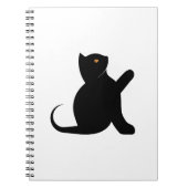 Carnet Cat dit bonjour (Devant)