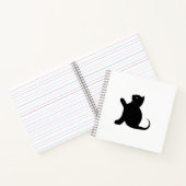 Carnet Cat dit bonjour (Intérieur)