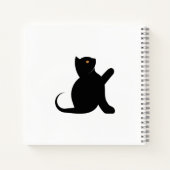Carnet Cat dit bonjour (Dos)