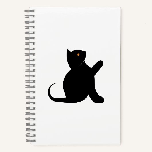 Carnet Cat dit bonjour (Recto)