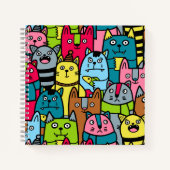 Carnet Cat et kitten (Devant)