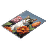 Carnet cat flowers (update) (Côté gauche)