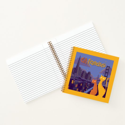 Carnet Cat Francisco (Intérieur)