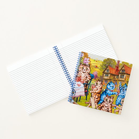 Carnet Cat Garden Party (Intérieur)