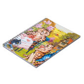 Carnet Cat Garden Party (Côté gauche)