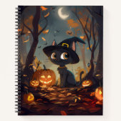 Carnet Cat Halloween (Devant)