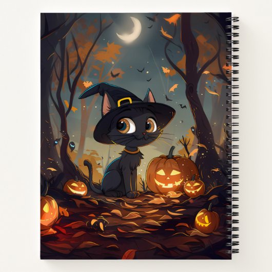 Carnet Cat Halloween (Dos)