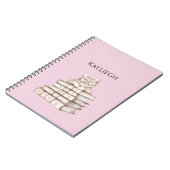 Carnet Cat Heart Glasses Books (Côté gauche)